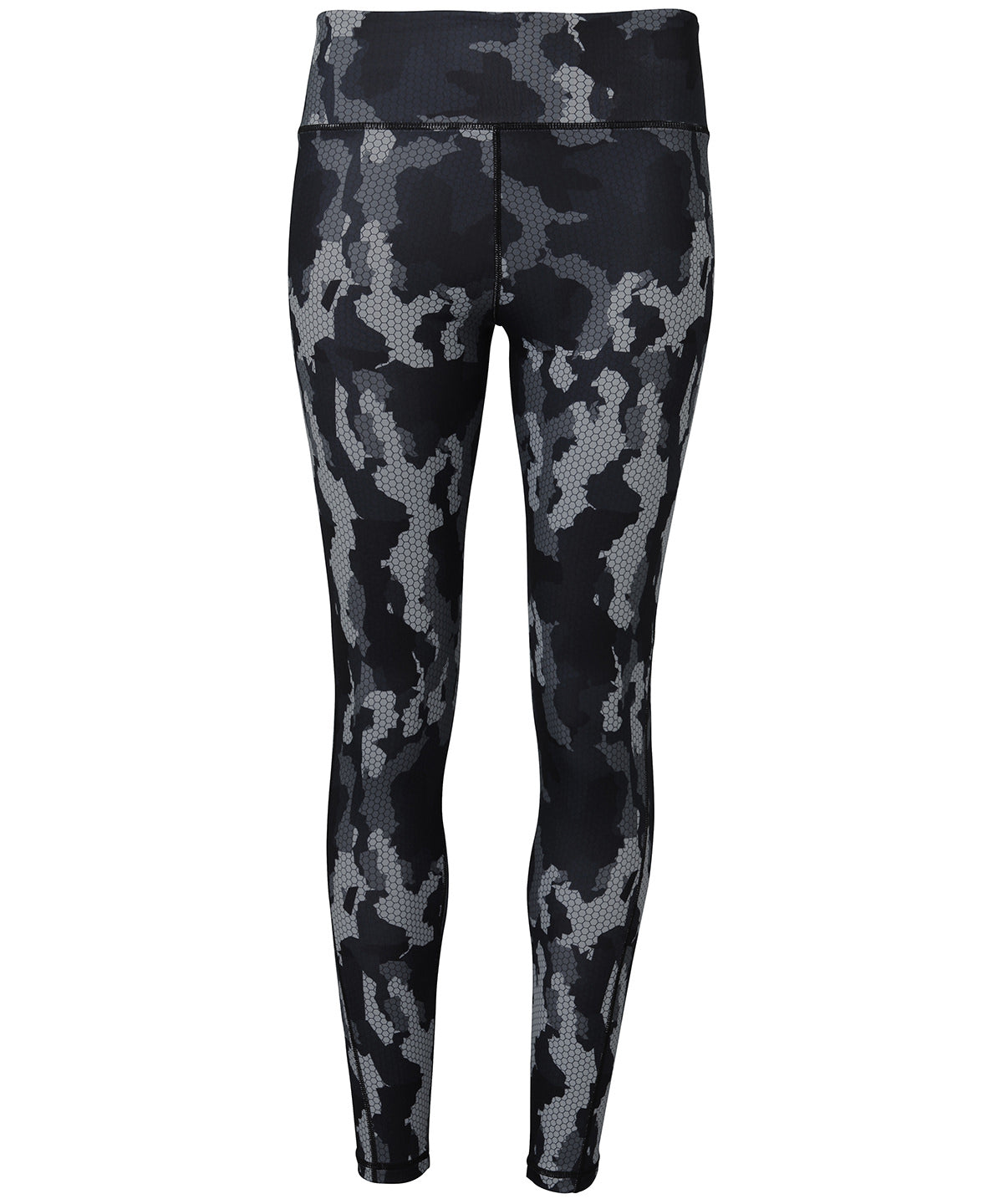 Women's TriDri® Performance Hexoflage® Leggings - Camo Charcoal