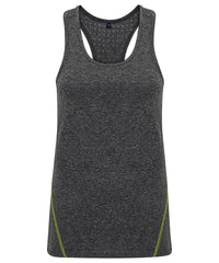 Women's TriDri® Laser Cut Vest - Black Melange