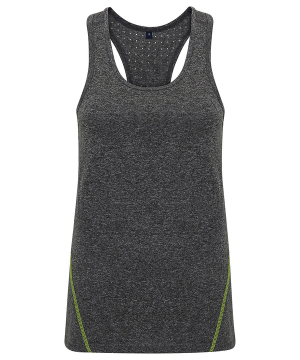 Women's TriDri® Laser Cut Vest - Black Melange