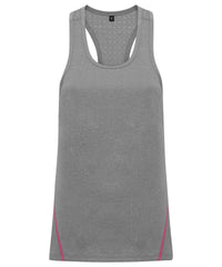 Women's TriDri® Laser Cut Vest - Silver Melange