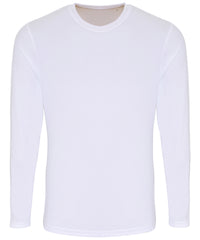 Men's TriDri® Long Sleeve Performance T-shirt - White