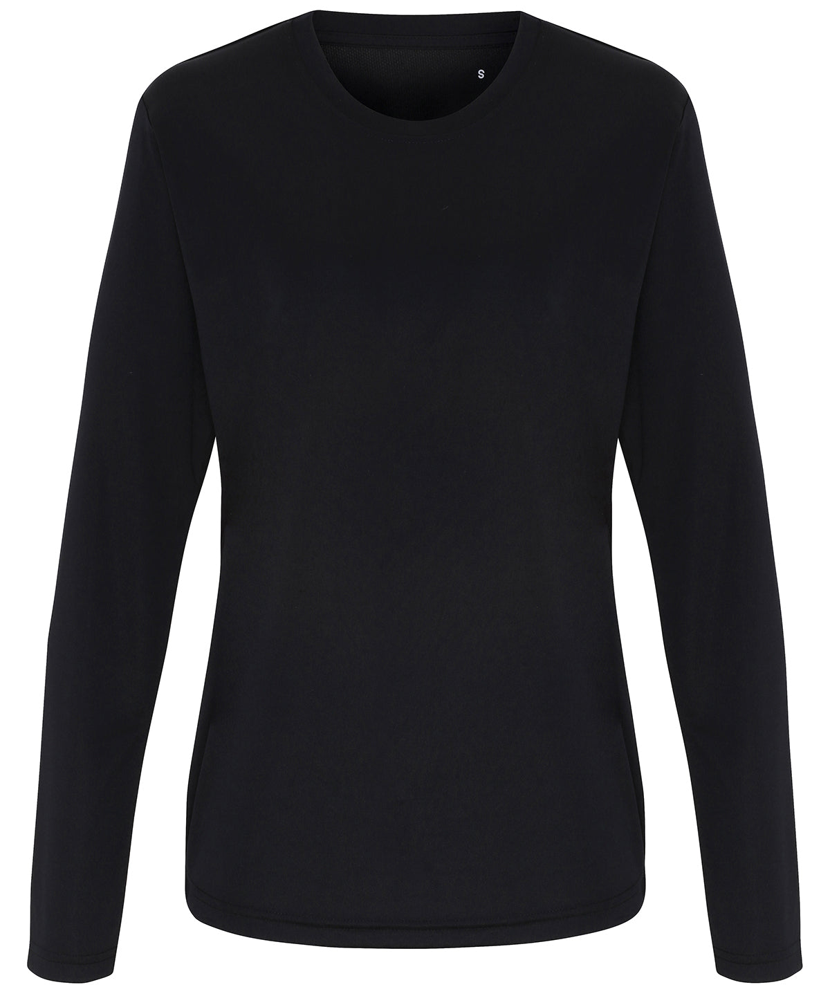 Women's TriDri® Long Sleeve Performance T-shirt - Black