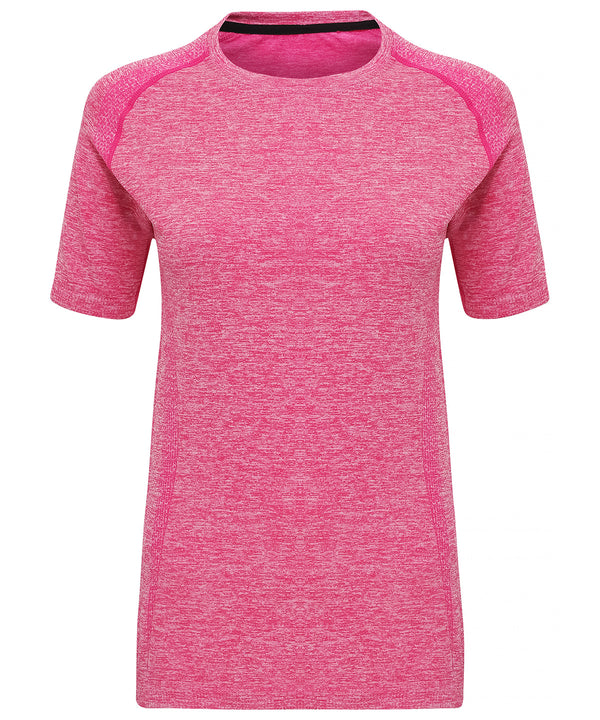 Women's TriDri® Seamless '3D Fit' Multi-sport Performance Short Sleeve Top - Pink