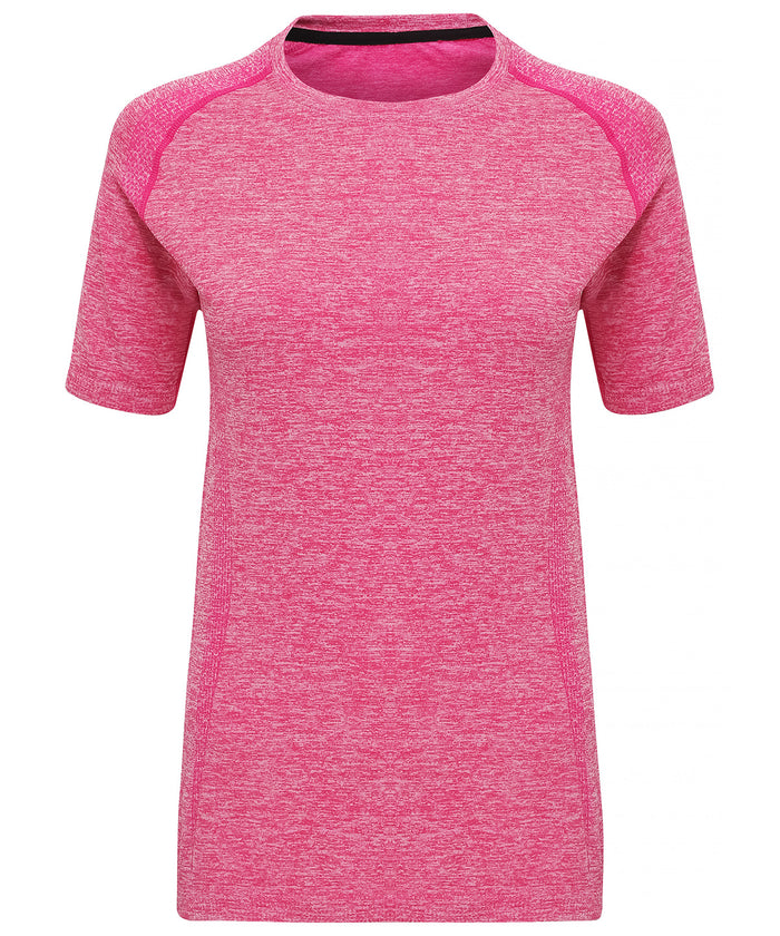 Women's TriDri® Seamless '3D Fit' Multi-sport Performance Short Sleeve Top - Pink