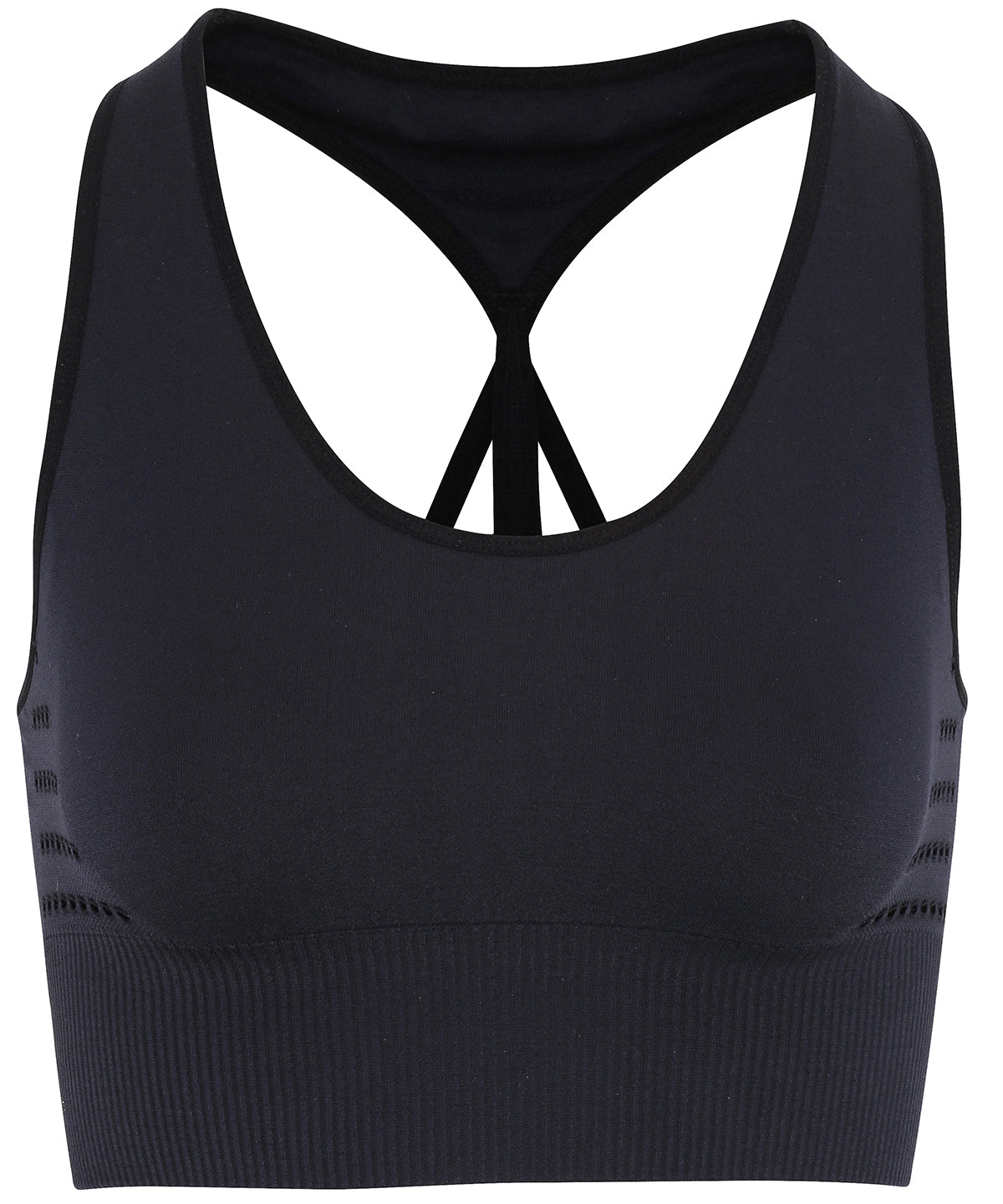 TriDri® Seamless '3D Fit' Multi-sport Reveal Sports Bra - Black