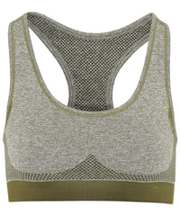 Tridri® Seamless 3D Fit" Multi-sport Sculpt Bra" - Olive