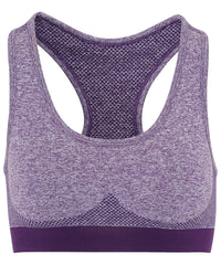 Tridri® Seamless 3D Fit" Multi-sport Sculpt Bra" - Purple