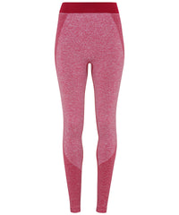 Women's TriDri® Seamless 3D Fit" Multi-sport Sculpt Leggings" - Burgundy