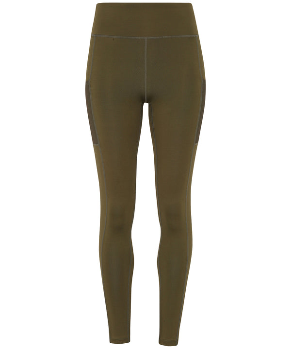 Women's TriDri® Performance Compression Leggings - Olive