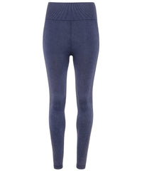 Women's TriDri® Seamless 3D Fit" Multi-sport Denim Look Leggings" - Indigo Denim