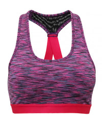 TriDri® Performance Sports Bra (medium Impact) - Space Pink