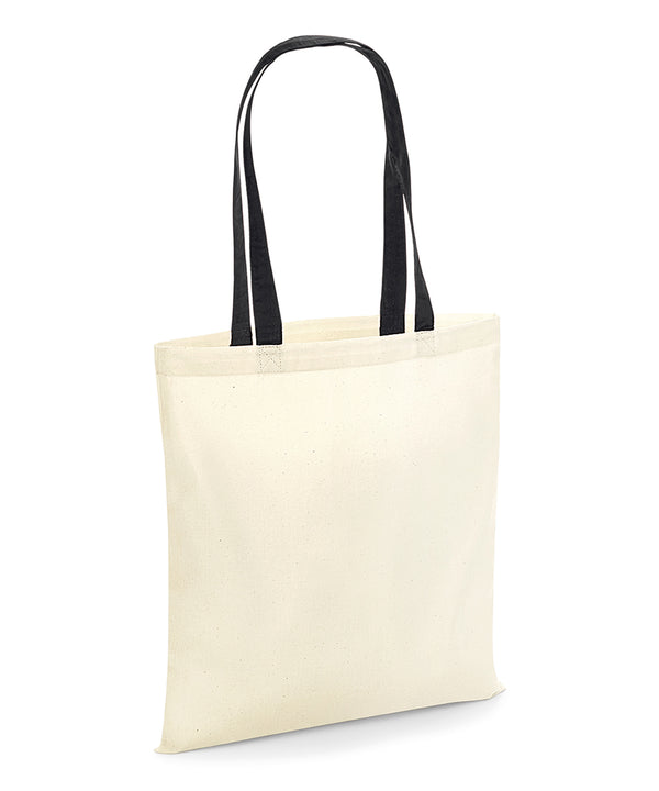 Westford Mill Bag for Life - Contrast Handles - Natural/Black