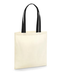 Westford Mill EarthAware® Organic Bag for Life - Contrast Handles - Natural/Black