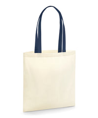 Westford Mill EarthAware® Organic Bag for Life - Contrast Handles - Natural/French Navy