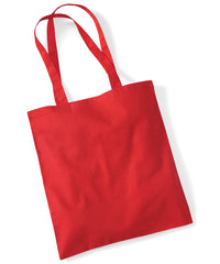 Westford Mill Bag for Life - Long Handles - Bright Red