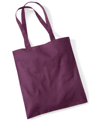 Westford Mill Bag for Life - Long Handles - Plum