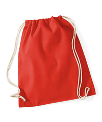 Westford Mill Cotton Gymsac - Bright Red