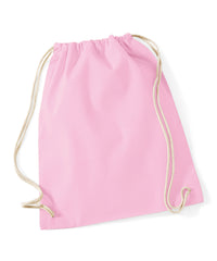 Westford Mill Cotton Gymsac - Classic Pink/White