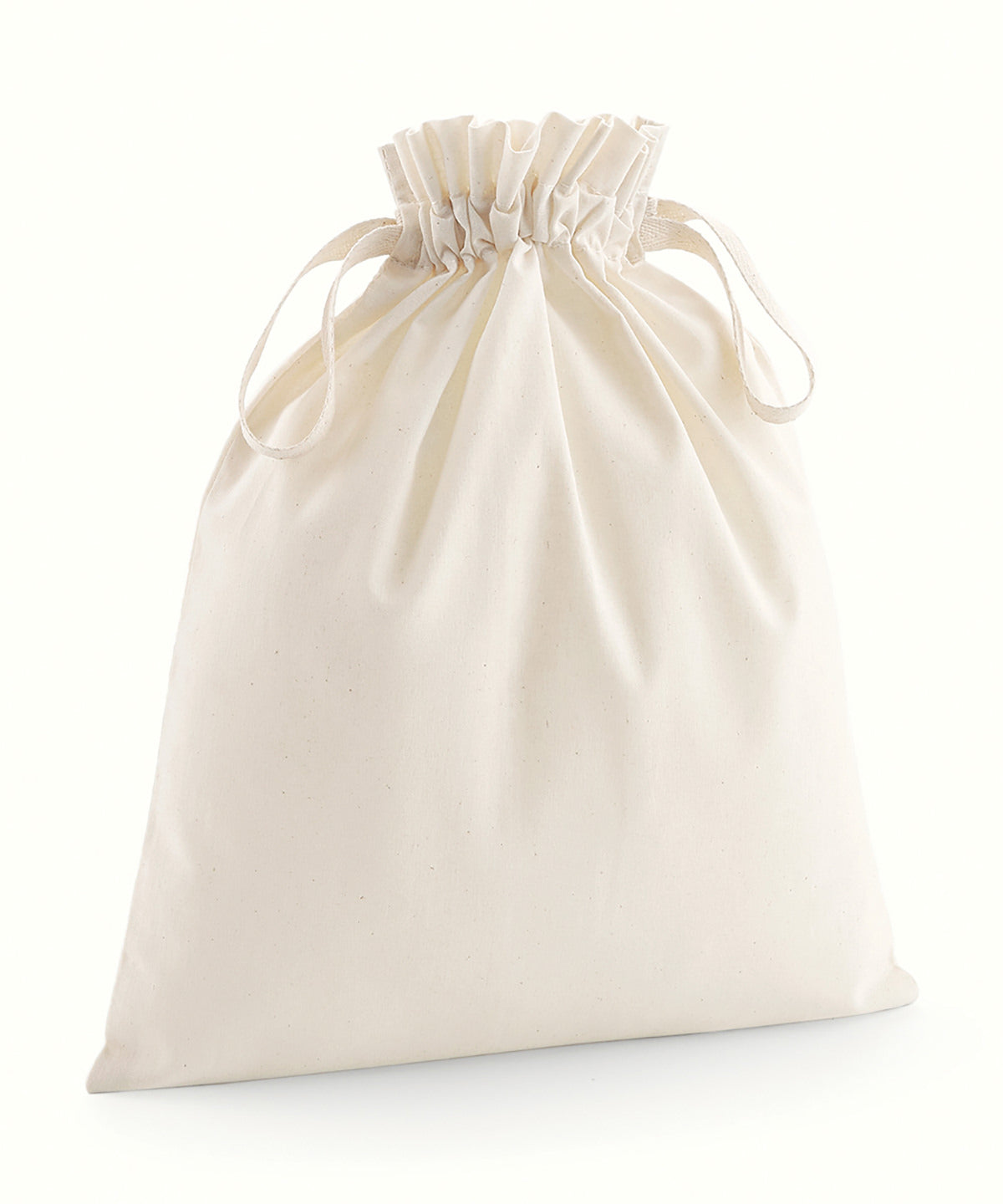 Westford Mill Organic Cotton Drawcord Bag - Natural