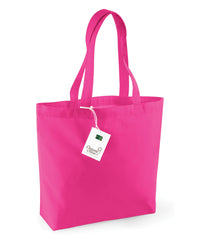 Westford Mill Organic Cotton Shopper - Fuchsia