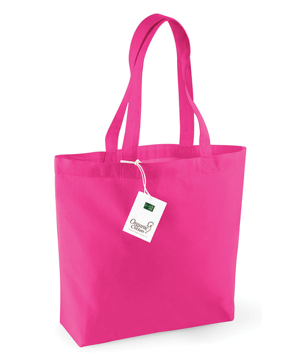 Westford Mill Organic Cotton Shopper - Fuchsia