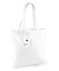 Westford Mill Organic Cotton Shopper - White