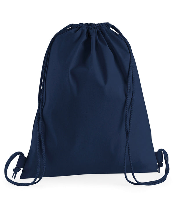 Westford Mill Premium Cotton Gymsac - French Navy