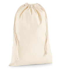 Westford Mill Premium Cotton Stuff Bag - Natural