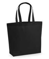 Westford Mill Premium Cotton Maxi Tote - Black