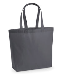 Westford Mill Premium Cotton Maxi Tote - Graphite Grey