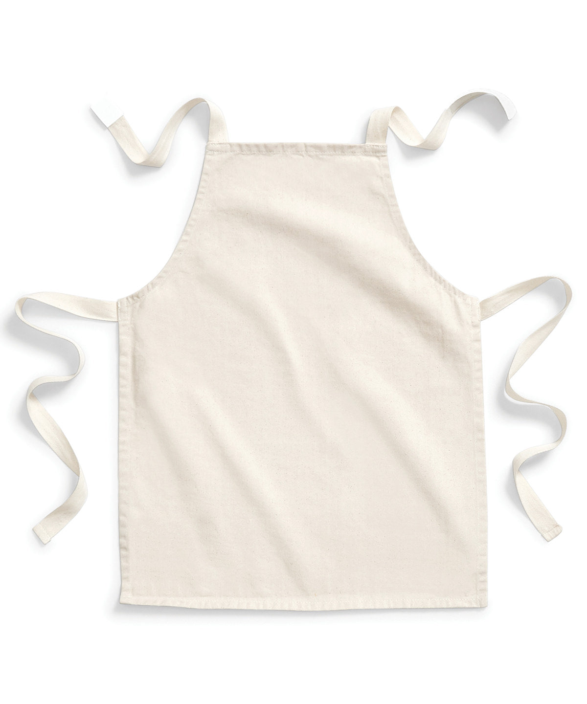 Westford Mill Fairtrade Cotton Junior Craft Apron - Natural