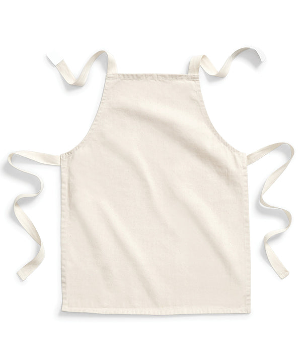 Westford Mill Fairtrade Cotton Junior Craft Apron - Natural