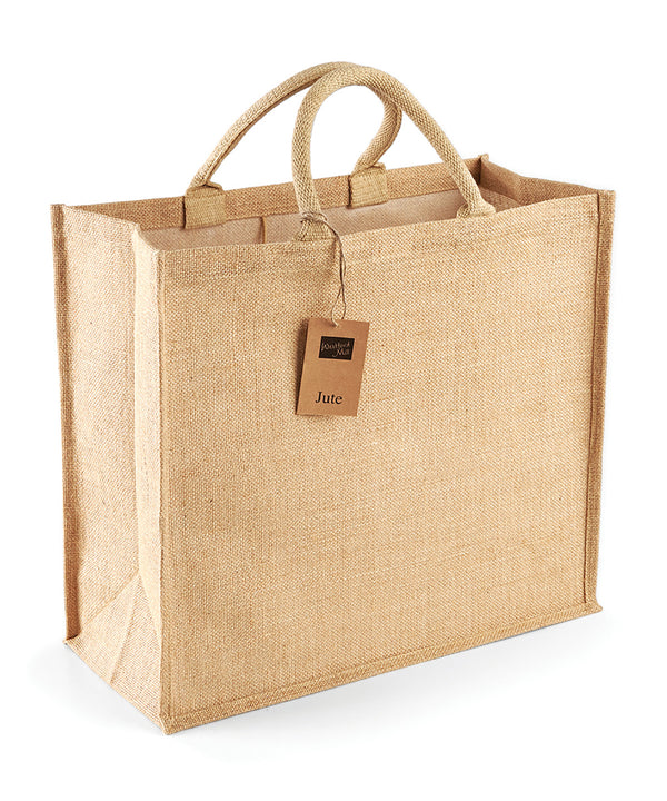 Westford Mill Jute Jumbo Shopper - Natural