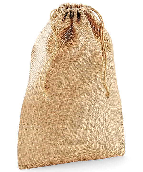 Westford Mill Jute Stuff Bag - Natural