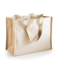Westford Mill Printers Jute Classic Shopper - Natural