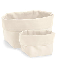 Westford Mill Reversible Canvas Organiser - Natural