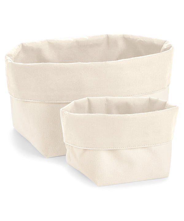Westford Mill Reversible Canvas Organiser - Natural