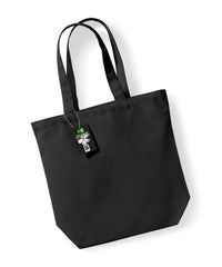 Westford Mill Fairtrade Cotton Camden Shopper - Black