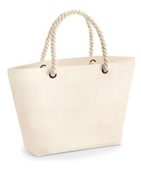 Westford Mill Nautical Beach Bag - Natural