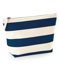 Westford Mill Nautical Accessory Bag - Natural/Navy