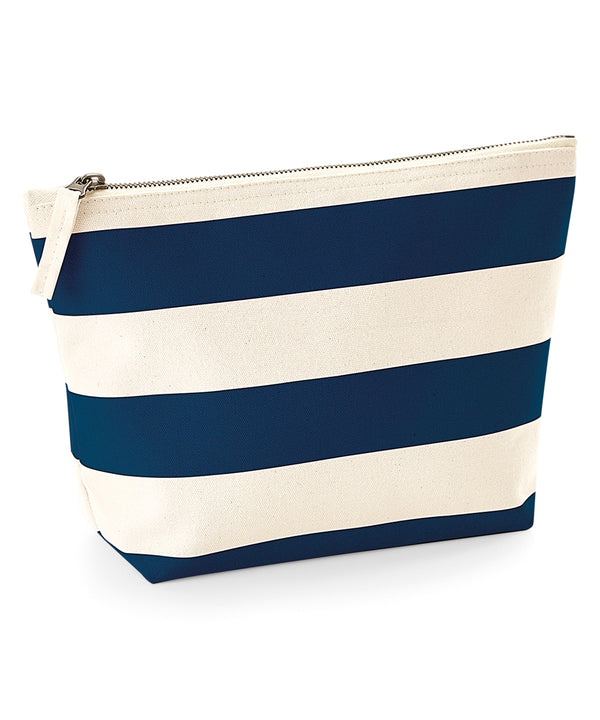 Westford Mill Nautical Accessory Bag - Natural/Navy