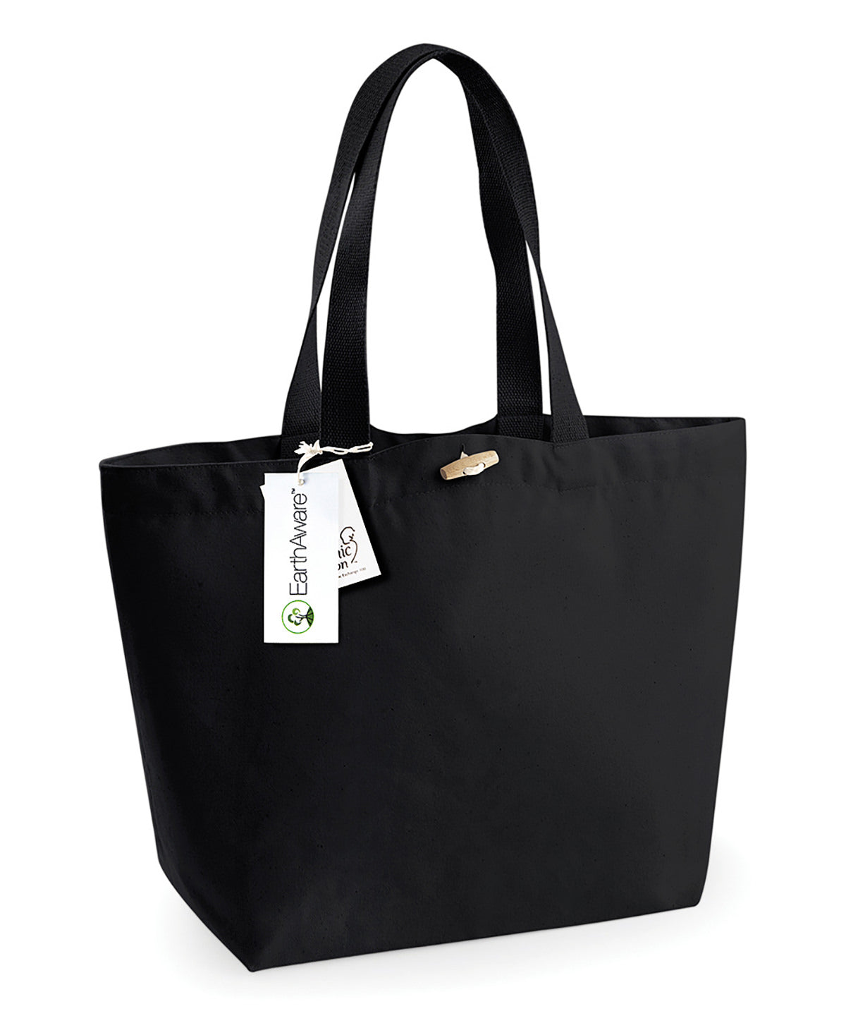 Westford Mill EarthAware® Organic Marina Tote - Black