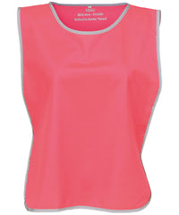 Yoko Hi-vis Reflective Border Tabard - Fluo Pink