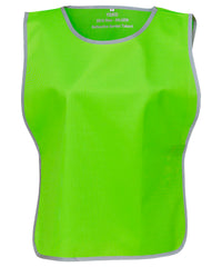 Yoko Hi-vis Reflective Border Tabard - Lime