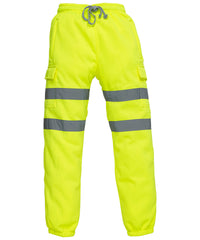 Yoko Hi-vis Jogging Pants - Yellow