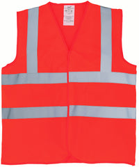 Yoko Flame-retardant Hi-vis Sleeveless Waistcoat - Orange