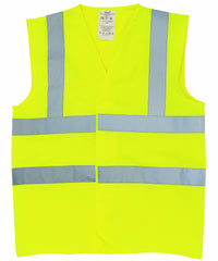 Yoko Flame-retardant Hi-vis Sleeveless Waistcoat - Yellow