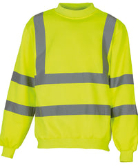 Yoko Hi-vis Sweatshirt - Yellow