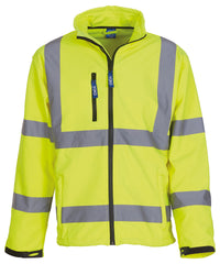 Yoko Hi-vis Softshell Jacket - Yellow