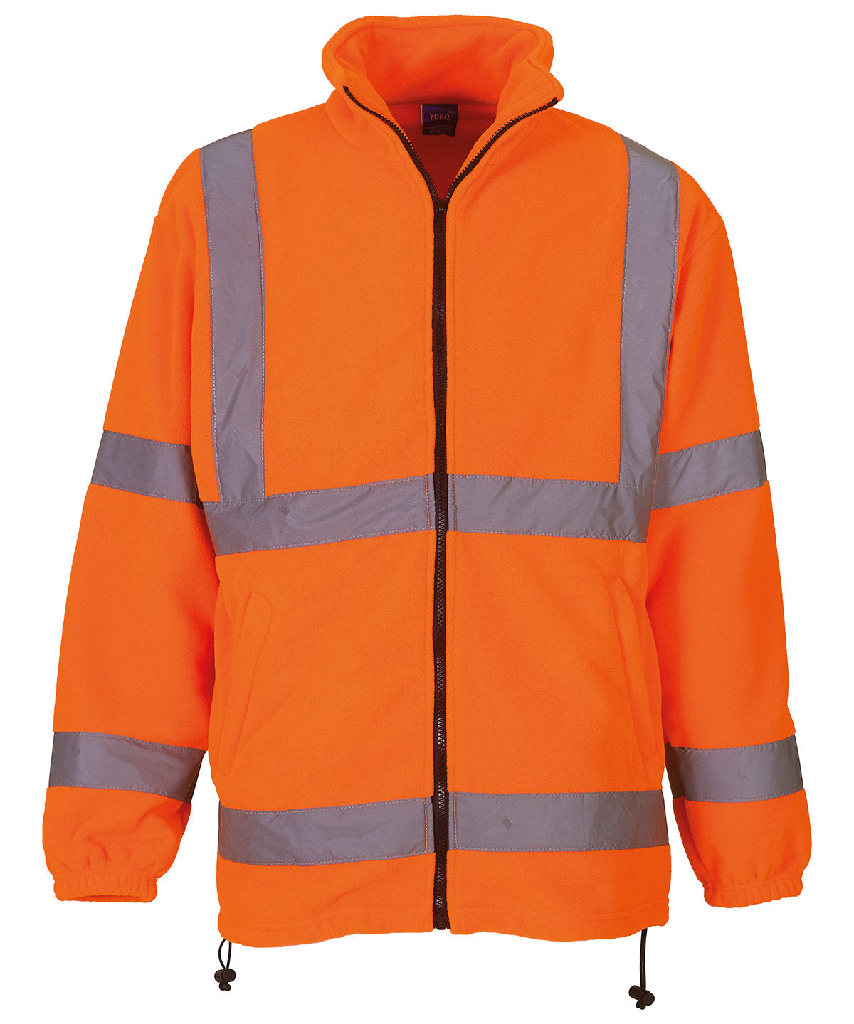 Yoko Hi-vis Heavyweight Fleece Jacket - Orange